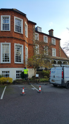 Gutter cleaning in Herne Hill SE24